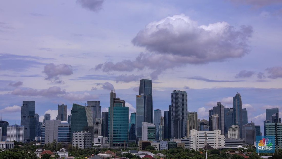 Foto: Ilustrasi Perkantoran Jakarta. (CNBC Indonesia/Faisal Rahman)