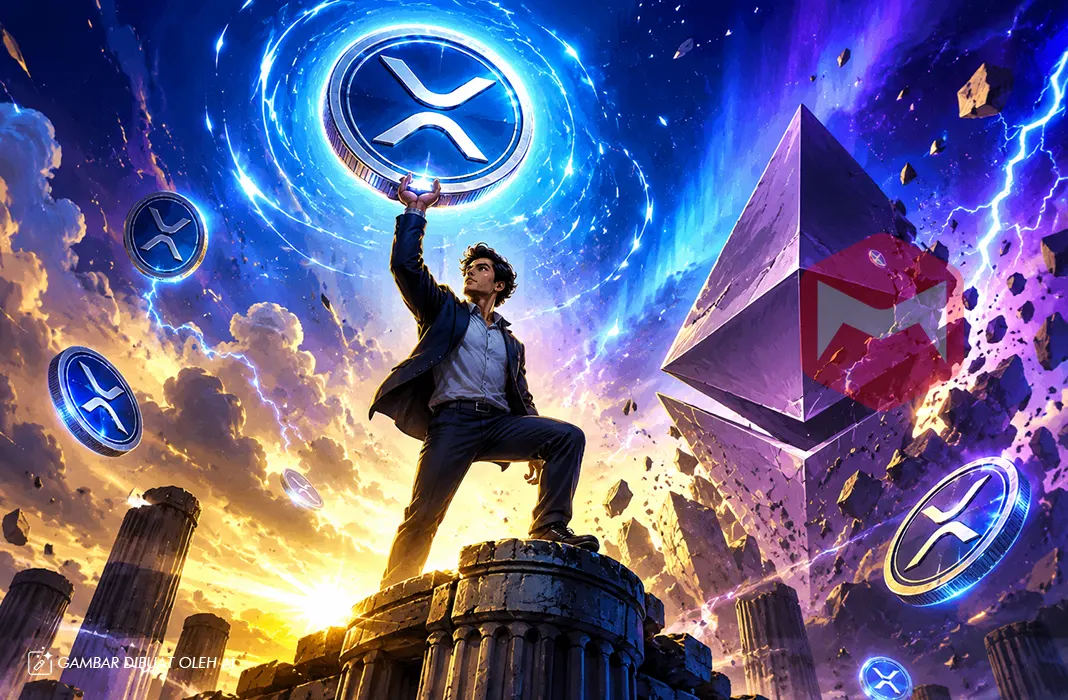 Proyeksi Analis: Potensi Lonjakan Harga XRP dan Tantangan Menggeser Dominasi Ethereum