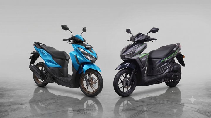 Adu Gengsi Skutik 125cc: Menimbang Keunggulan Modenas Brusky 125 Baru Melawan Dominasi Honda Vario 125