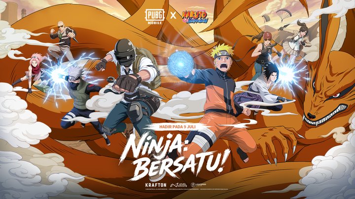 Kolaborasi Epik PUBG Mobile dan Naruto Shippuden Siap Hadir dengan Fitur Jurus Khas Ninja