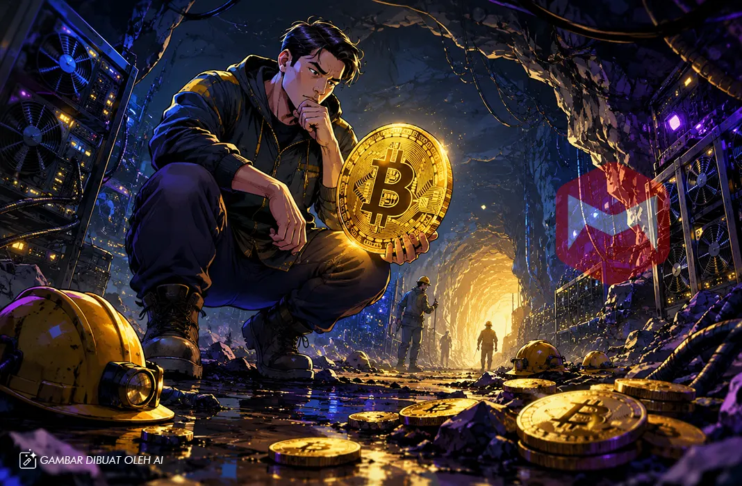 Aktivitas Penambangan Bitcoin Stagnan di Tengah Gejolak Harga Kripto Global