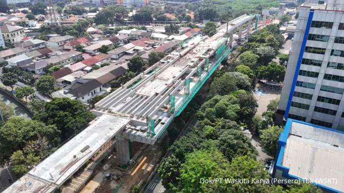 Target Operasional LRT Jakarta Fase 1B Velodrome-Manggarai Diundur ke Pertengahan 2026