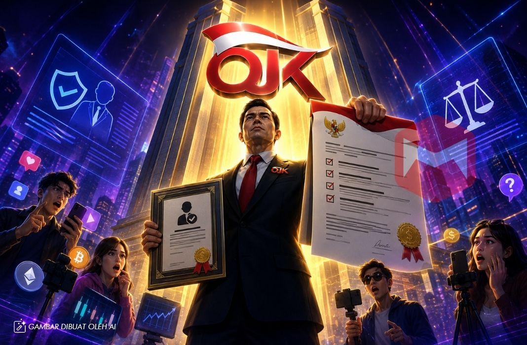 OJK Ambil Langkah Tegas: Aturan Baru Pengawasan Ketat Konten Rekomendasi Investasi Kripto oleh *Finfluencer*