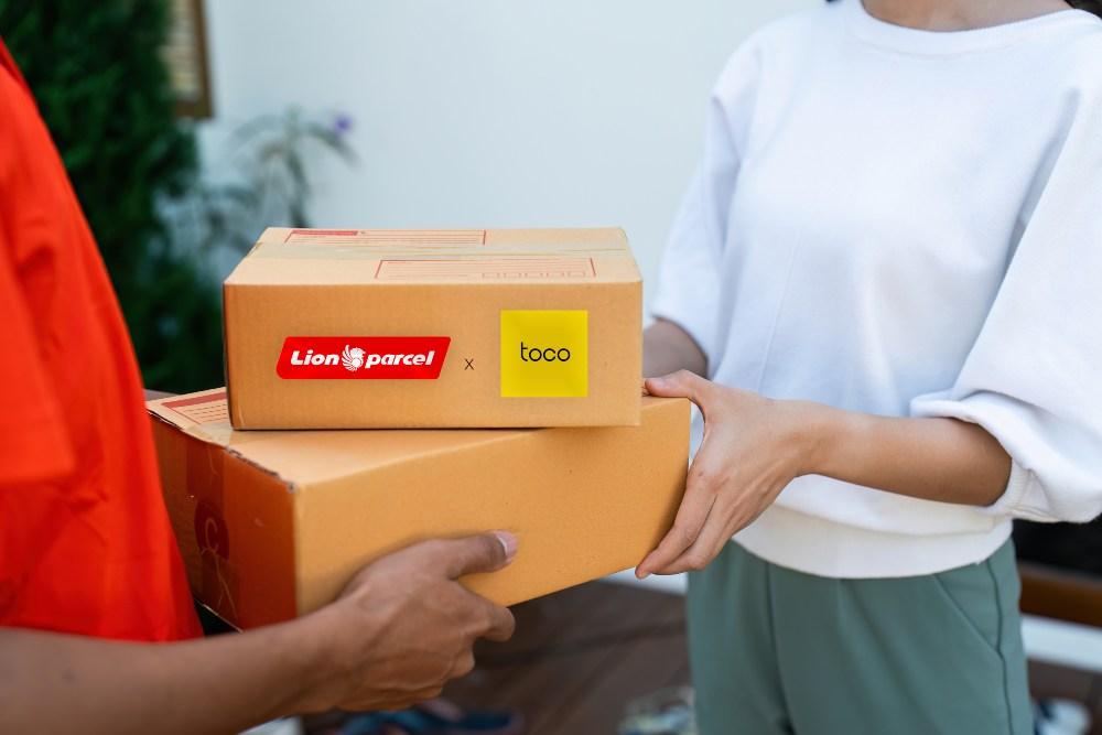 Lion Parcel dan Toco Berkolaborasi Perluas Jangkauan Logistik UMKM Digital