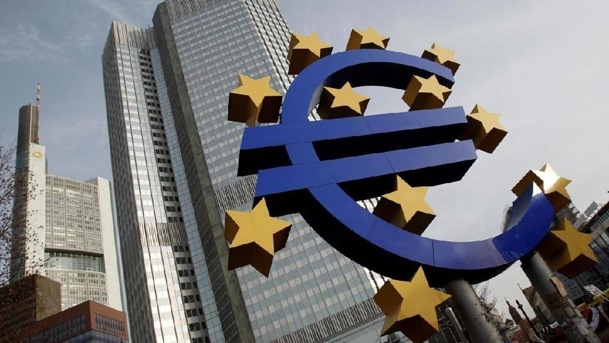 Foto: Bank Sentral Eropa (REUTERS/Alex Domanski)