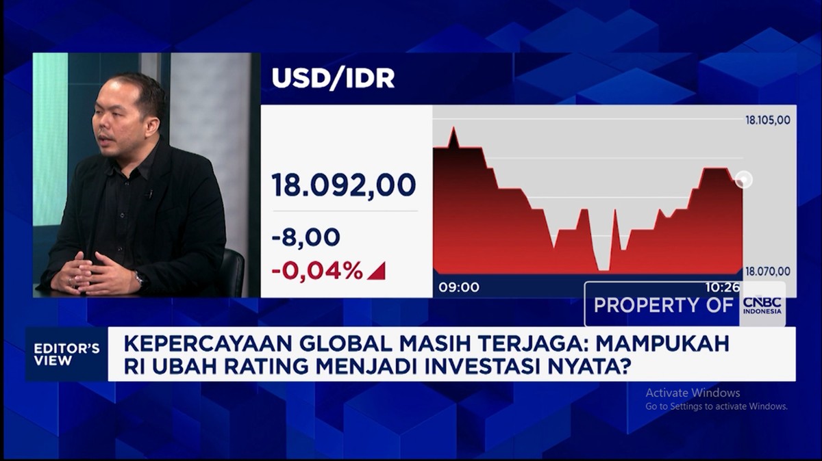 Pertahankan Peringkat Kredit, Indonesia Makin Menarik untuk Investor Asing di Tengah Ketidakpastian Global