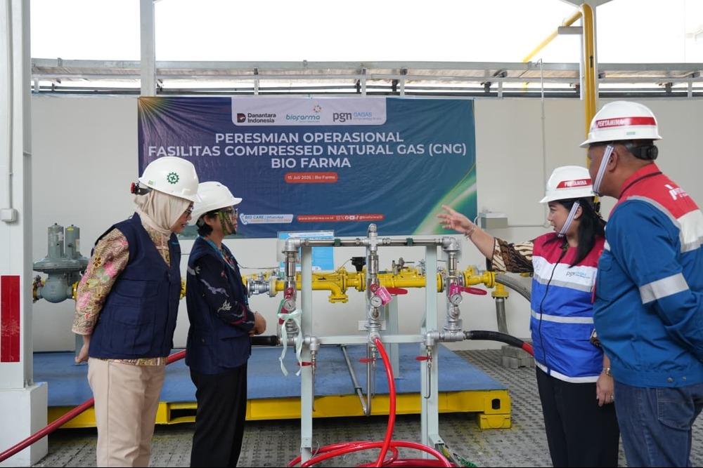 Bio Farma Optimalkan Produksi dengan Gas Bumi Bersih Bersama PGN Gagas