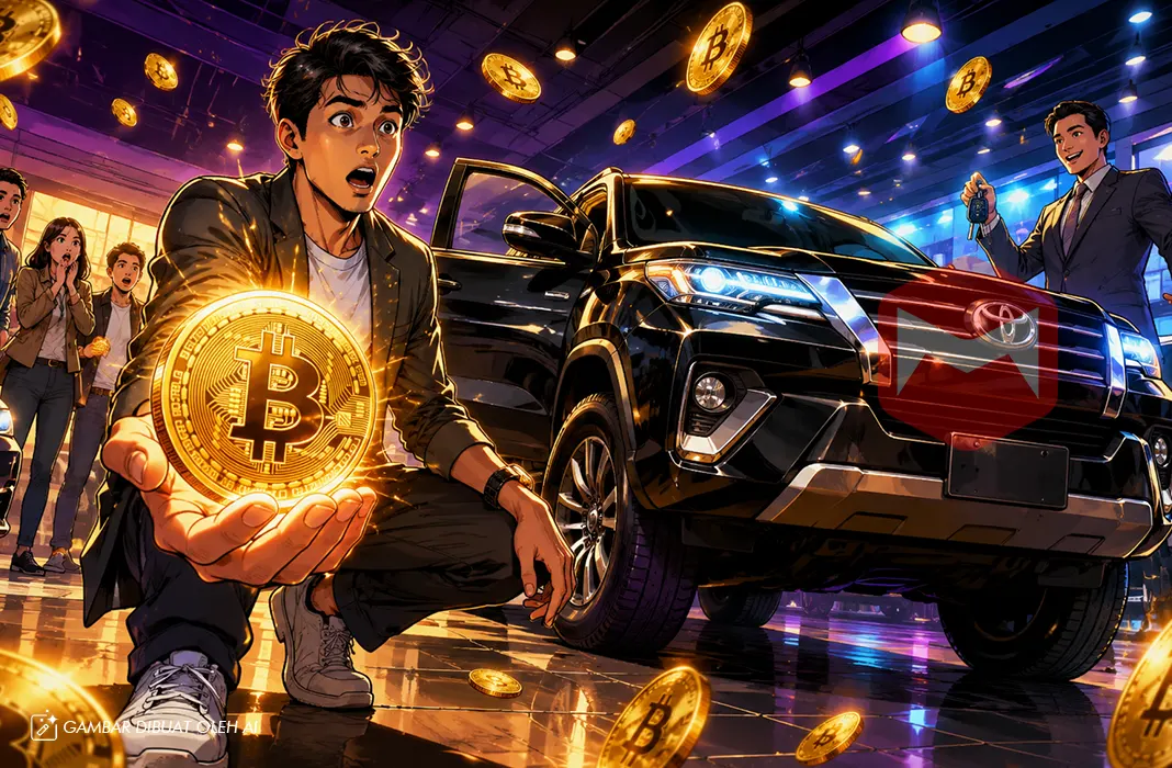 Fluktuasi Bitcoin Pengaruhi Nilai Tukar Fortuner Bekas, Berapa BTC untuk Satu Unit?
