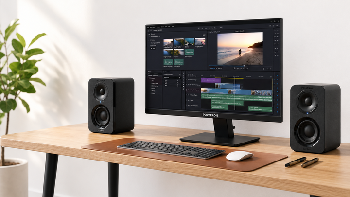 Audivo PHS 5B: Speaker Desktop Polytron Canggih Rp1 Jutaan untuk Produktivitas Kreator Digital