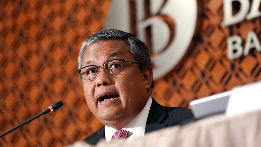 Perry Warjiyo. (Dimas Ardian/Bloomberg)