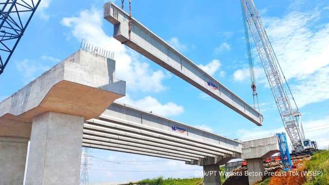 Waskita Beton Precast Perkuat Proyek Pengendalian Banjir Jakarta Utara dengan Pasokan Material Krusial