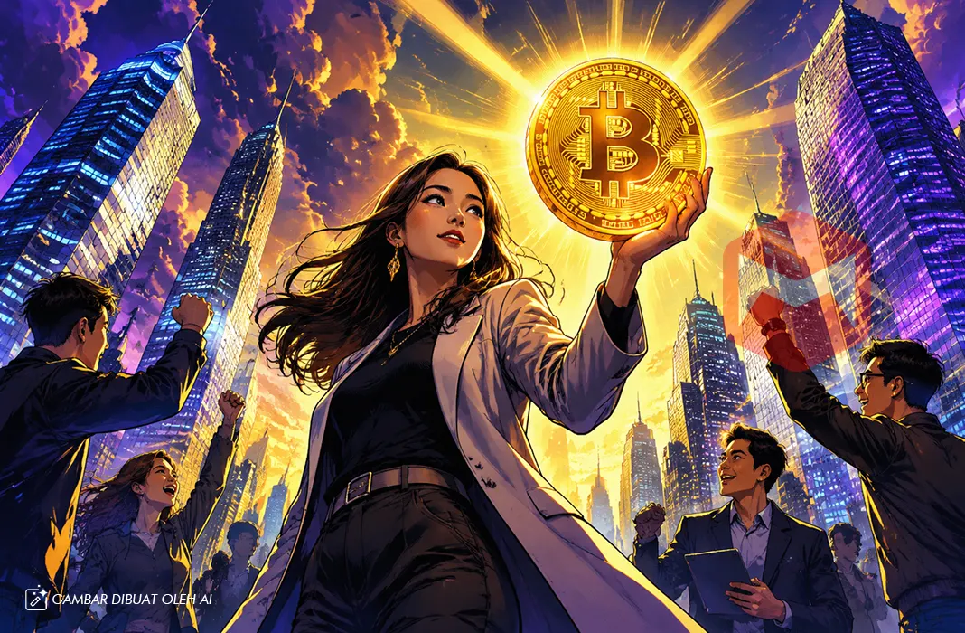 Bitcoin Melonjak Tipis, Investor Pantau Potensi Capai Rp1,16 Miliar