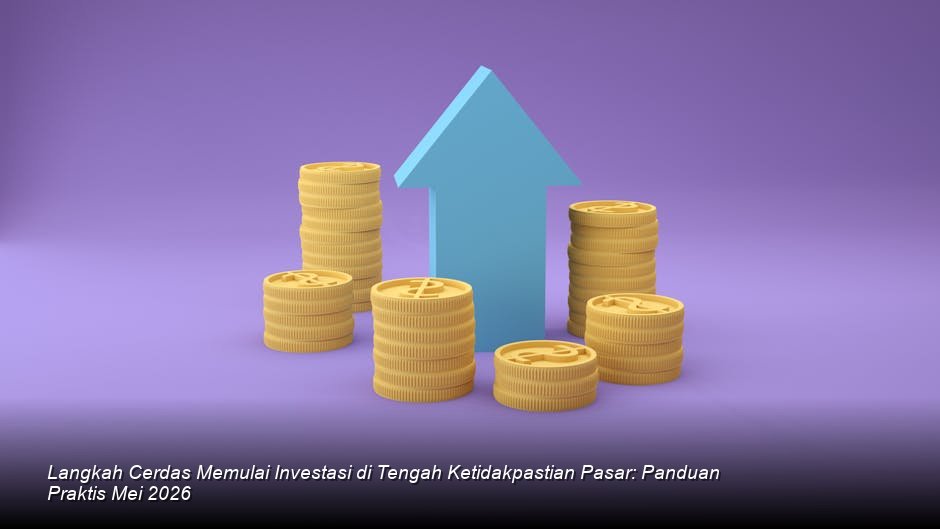 Grafik batang pertumbuhan ekonomi Indonesia yang menanjak tajam di atas latar belakang gedung-gedung pencakar langit modern.
