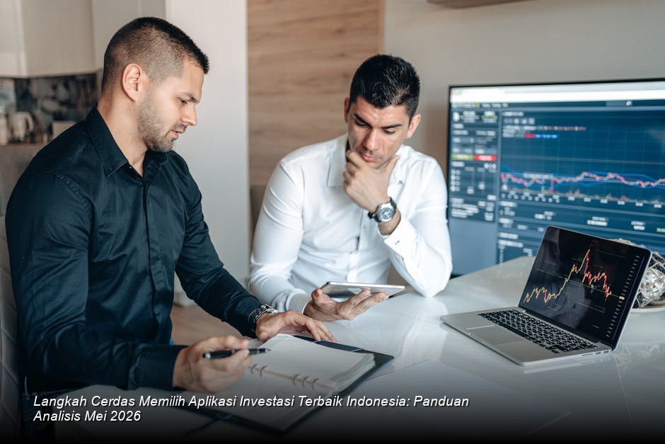 Grafik batang pertumbuhan ekonomi Indonesia yang menanjak tajam di atas latar belakang gedung pencakar langit modern.